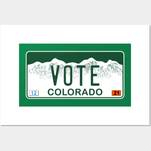 Colorado - VOTE Posters and Art